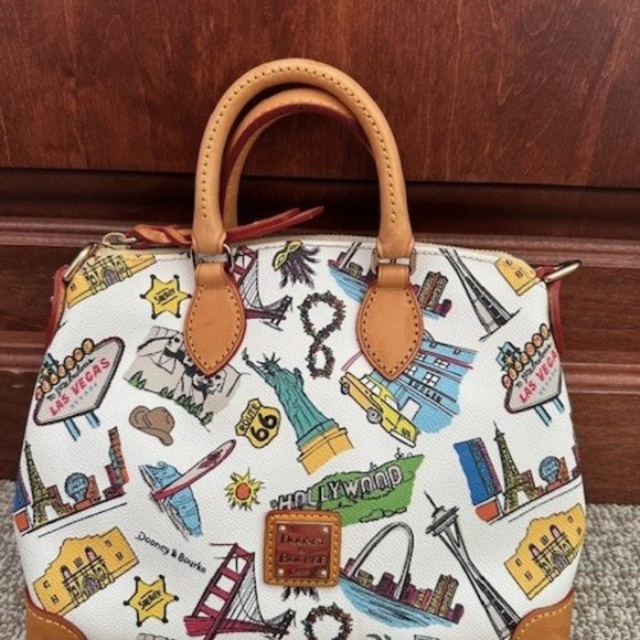 Dooney & Bourke Multicolor Satchel - Picture 1 of 9